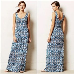 Vanessa Virginia Anthropologie Maxi Dress XS